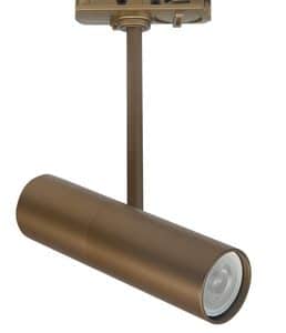 Highlight Spanningsrail 1-Fase Spot Trend Brons Gu10 24Cm S7538.32
