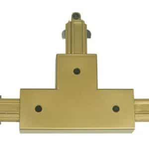 Highlight Spanningsrail 1-Fase T-Stuk Links Brons O5113.32