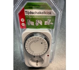 TBT Tijd Schakelklok Analoog Dag Tg7 Rechthoek met Ruiters 15min 16A