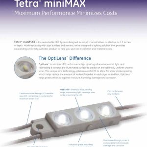 Tetra Led-Module Mini Max 2 6500 36W 12V 6.10Mtr