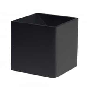 Highlight Wandlamp Stretto Vierkant Zw/Goud 10x10x10 6W 2700K W3625.38