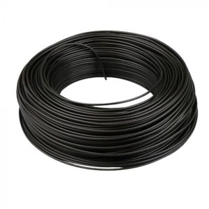 Montagesnoer 1X6.00mm2 Soepel Zwart per meter