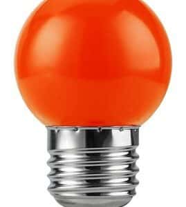 Spl Led 27241222 E27 Kogell 1W- 10W Rood No-Dim