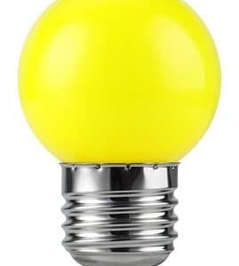 Spl Led 27241224 E27 Kogell 1W- 10W Geel No-Dim