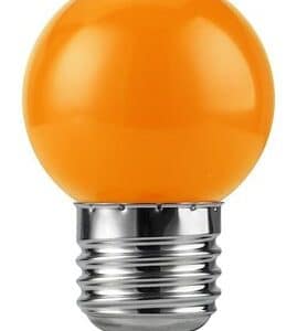 Spl Led 27241225 E27 Kogell 1W- 10W Oranje No-Dim