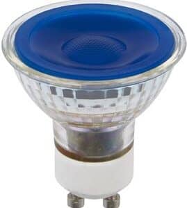 Spl Led L641770596 Gu10 Glass 50x53Mm 5.0W 38G Blue No-Dim