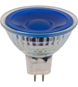 Spl Led L642790596 Gu5.3 Mr16 Glas 50x47.5Mm 12V 5.0W 38G Blue No-Dim