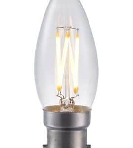 Spl Led LF024061302 Ba22D Fila Candle C35x100Mm 320L 4.0W 925 Hel Dim
