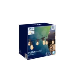 Calex Vibey Party Lights10 Lamp 10m (5m Kabel) 1.8W 1800K IP44 4301003200