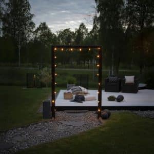 Konstsmide 2391-800 LED Lichtsnoer feestverlichting 24V 10x Peer EWW F