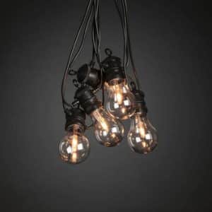 Konstsmide Lichtsnoer Startset 4144-800 10 lampen IP44 Std Lamp 1800K