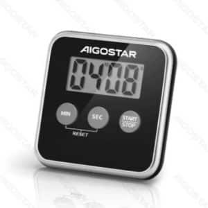 Aigo B30201FU5 Kookwekker Digitaal Lcd Jumbo Met Standaard En Magneet