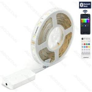 Aigostar Smart Ledstrip Set 5.0Mtr Rgb+2700-6500K 24W Bluetooth met Ab