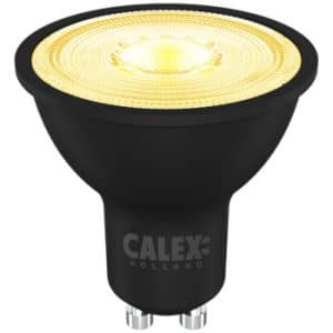 Calex SMD Zwart Refl GU10 220V 5W 400Lm 2700K Dimbaar