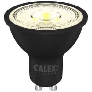 Calex SMD Zwart Refl GU10 220V 5W 400Lm 2200-2700K Variotone Dimbaar