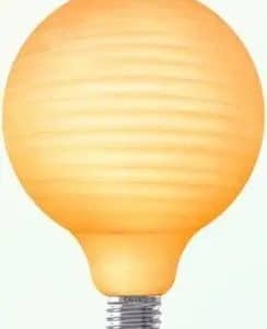 Calex Papyrus Globe G125 E274W. 220Lm 1800K E27 Dimbaar