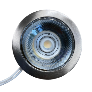 KP- 201480 Meubelspot Adam 3W 2700K 250L 12Vdc Dim Nikkel 64(57)mm