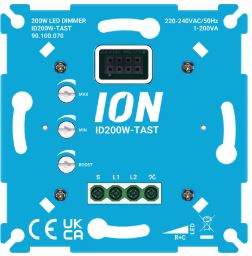 Ionled Inbouw LED Dimmer Tast comfort 0.3- 200W IMD200W-TAST Hotel Schakeling 5 Ionled Inbouw LED Dimmer Tast comfort 0.3- 200W IMD200W-TAST Hotel Schakeling - Afbeelding 5