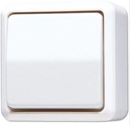 Jung AP600 Opbouw Kruisschakelaar 607AWW 1 Jung AP600 Opbouw Kruisschakelaar 607AWW