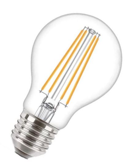 Philips Standaardlamp Filament Classic Led E27 8,5- 75W 827 Helder No-dim