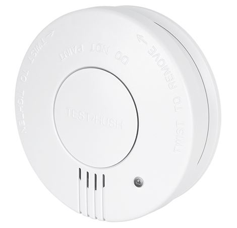 Rookmelder Rebel 1X 9.0V 85Db Opbouw Wit RB0901 RB-0901